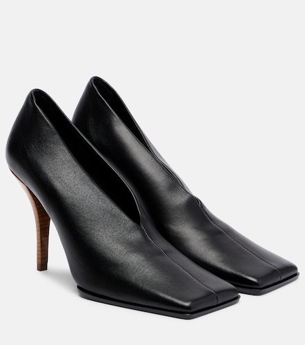 Alaia 90 leather pumps - Alaia - Modalova