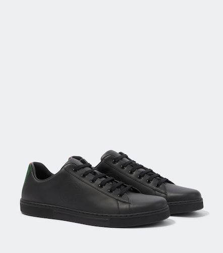 Sneakers Ace Web Stripe in pelle - Gucci - Modalova