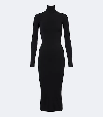 Abito midi in jersey a collo alto - Gucci - Modalova
