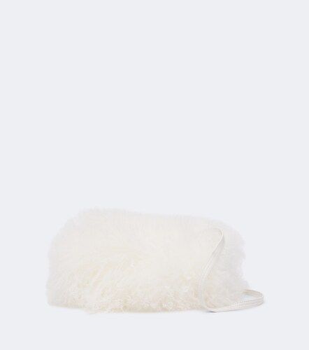 Borsa a tracolla Manchon Small in shearling - Yves Salomon - Modalova