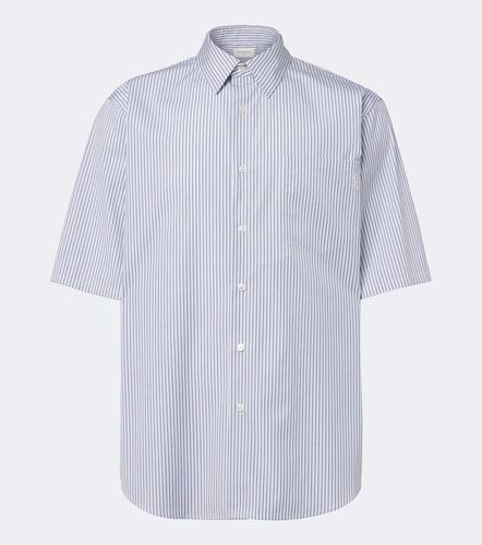 Camicia Cassandre in cotone a righe - Saint Laurent - Modalova