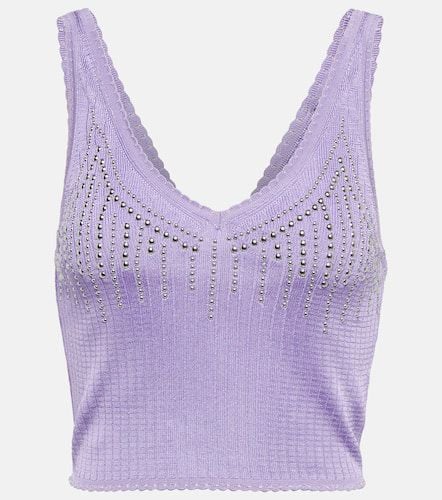 Rabanne Embellished knit top - Rabanne - Modalova