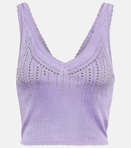 Rabanne Top de punto adornado - Rabanne - Modalova