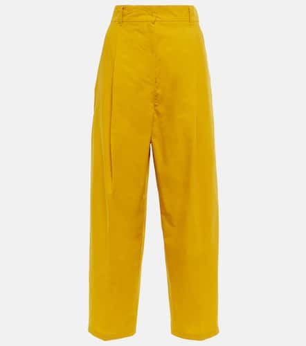 Safari cotton and silk straight pants - 'S Max Mara - Modalova