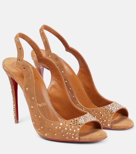 Nudes Degrachick suede sandals - Christian Louboutin - Modalova