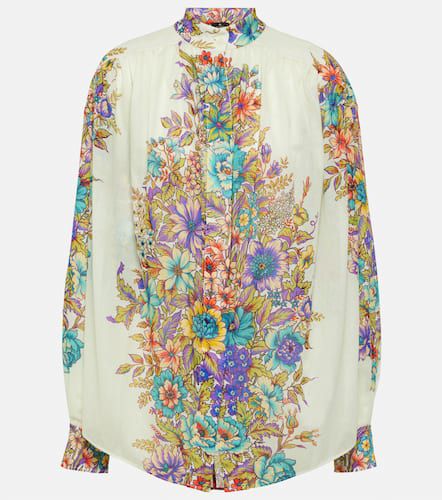 Etro Bedruckte Bluse aus Baumwolle - Etro - Modalova