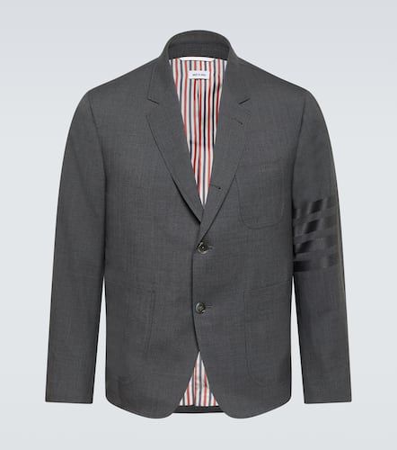 Shrunken Sack 4-Bar wool blazer - Thom Browne - Modalova