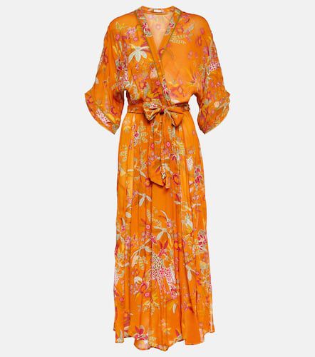 Adha floral midi dress - Poupette St Barth - Modalova