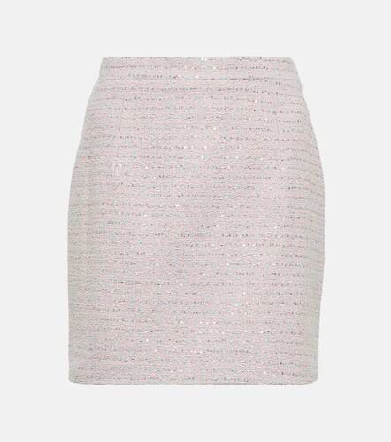 Embellished tweed miniskirt - Alessandra Rich - Modalova