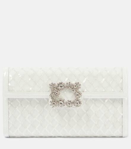 Efflorescence sequined clutch - Roger Vivier - Modalova