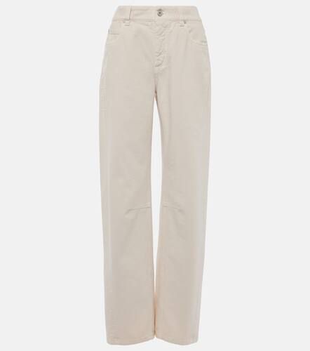 Mid-rise straight jeans - Brunello Cucinelli - Modalova