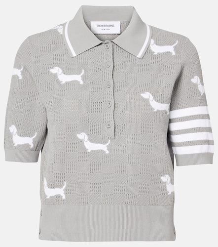 Thom Browne 4-Bar polo shirt - Thom Browne - Modalova