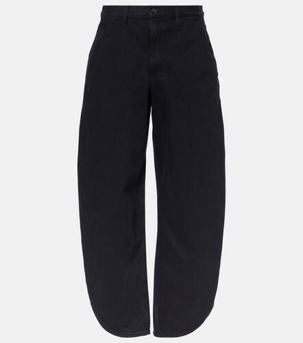 Boomerang mid-rise barrel-leg jeans - Frame - Modalova