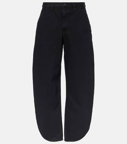 Mid-Rise Barrel Jeans Boomerang - Frame - Modalova