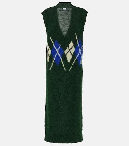 Burberry Argyle wool maxi dress - Burberry - Modalova