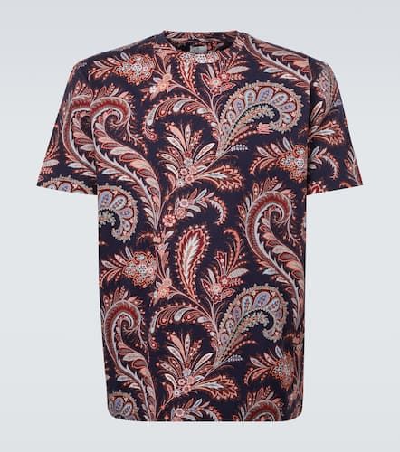 Etro Paisley cotton jersey T-shirt - Etro - Modalova