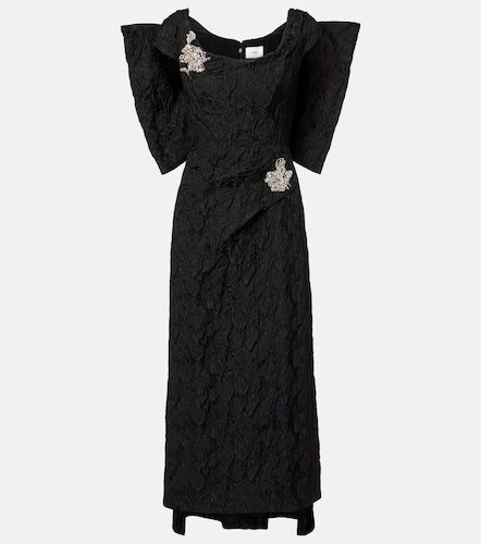 Abito lungo in jacquard con cristalli - Erdem - Modalova