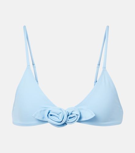 Top de bikini con aplique floral - Coperni - Modalova