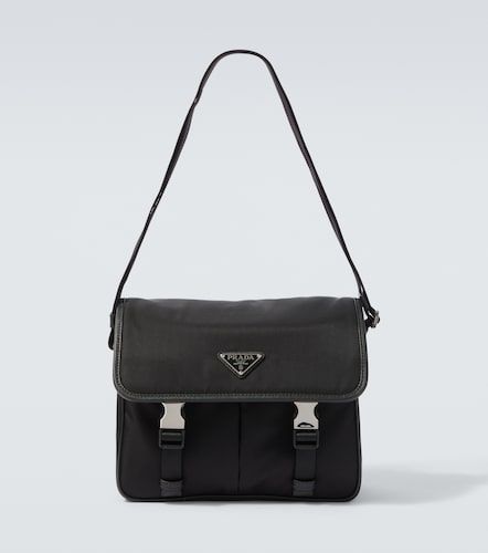 Borsa a spalla in Re-Nylon con pelle - Prada - Modalova