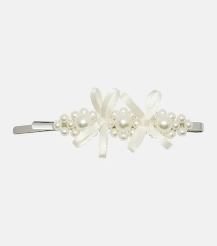 Fermacapelli con perle bijoux - Simone Rocha - Modalova