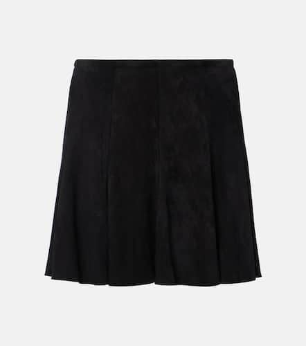 Stouls Mila pleated suede miniskirt - Stouls - Modalova