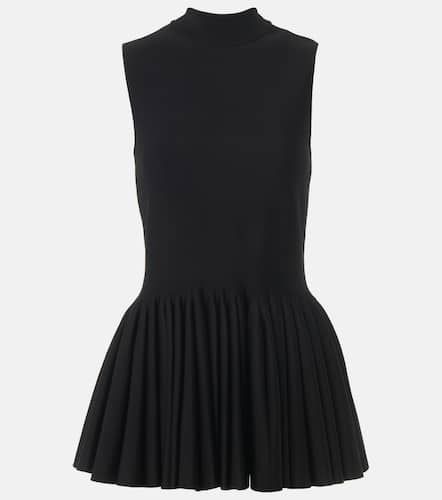 AlaÃ¯a Pleated turtleneck top - Alaia - Modalova