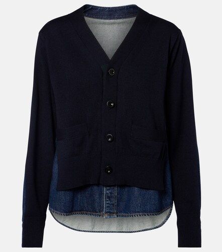 Sacai Cotton-blend cardigan - Sacai - Modalova