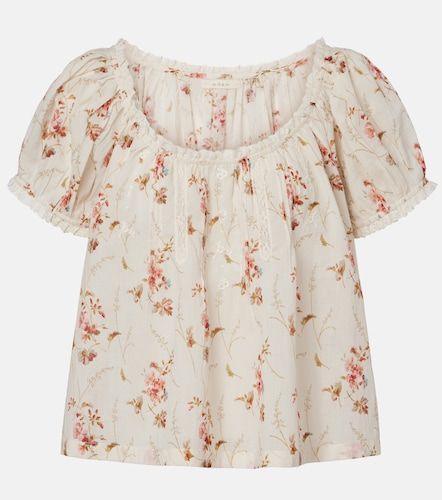 Dôen Top Frederica de algodón floral - Doen - Modalova