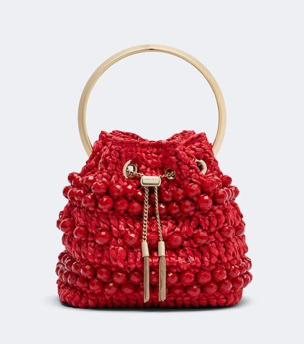 Secchiello Bon Bon in rafia - Jimmy Choo - Modalova