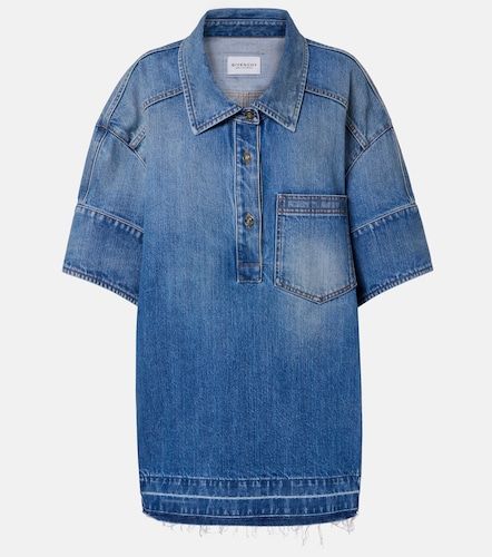 Abito corto di jeans oversize - Givenchy - Modalova
