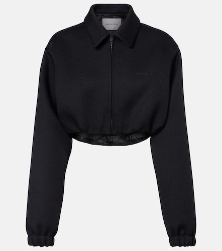 Balenciaga Cropped blouson jacket - Balenciaga - Modalova