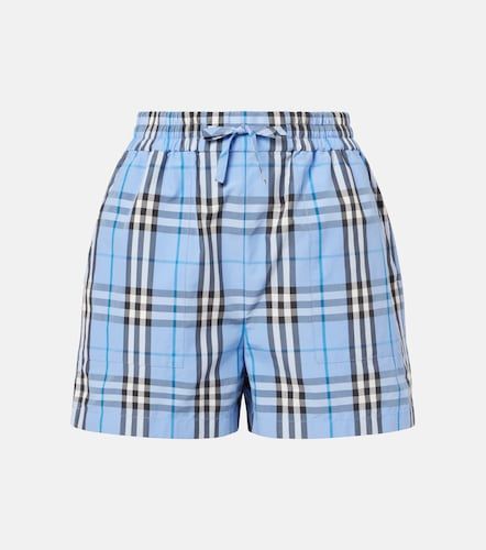 Burberry Shorts Check in cotone - Burberry - Modalova