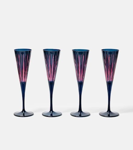Set de 4 copas de champán Prism - L'Objet - Modalova