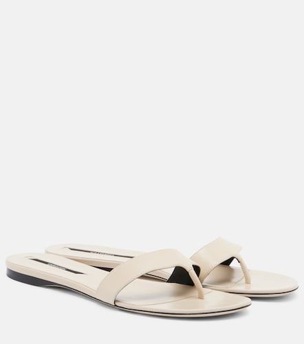 Helix leather thong sandals - Christen - Modalova