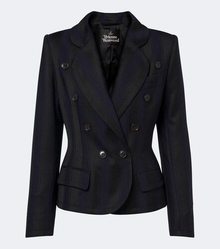 Georgia striped virgin wool blazer - Vivienne Westwood - Modalova