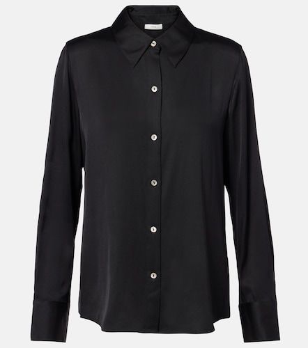 Vince Camicia in raso di misto seta - Vince - Modalova