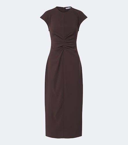 Vestido midi June de crepé - Veronica Beard - Modalova