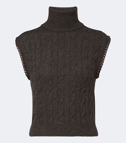 Chaleco trenzado de cachemir - Ralph Lauren Collection - Modalova