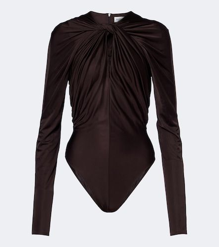 Balmain Body de satén drapeado - Balmain - Modalova