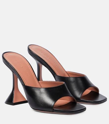 Amina Muaddi Lupita leather mules - Amina Muaddi - Modalova