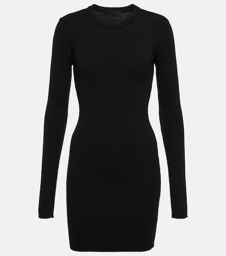 Rib-knit wool minidress - Wardrobe.NYC - Modalova