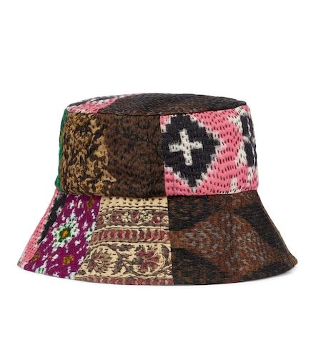 Cappello da pescatore patchwork - Dries Van Noten - Modalova