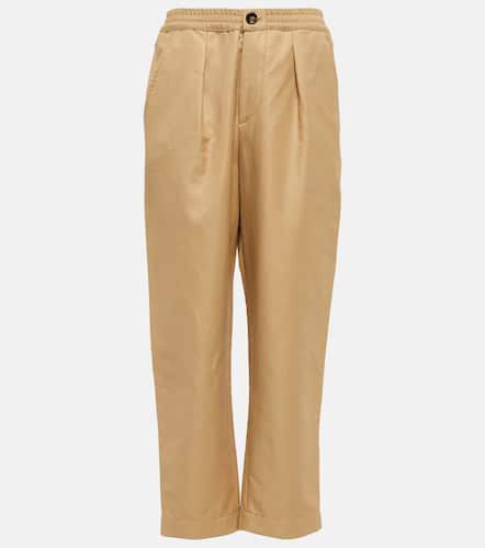 Cropped high-rise straight pants - Marni - Modalova