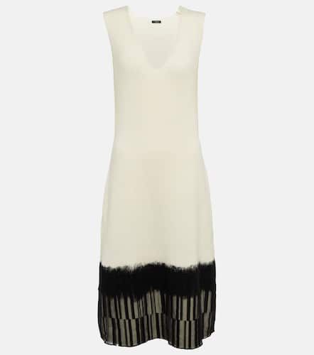 Joseph Lace-trimmed wool midi dress - Joseph - Modalova