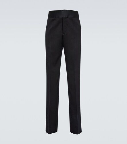 Pantalones rectos de lana virgen - Valentino Garavani - Modalova