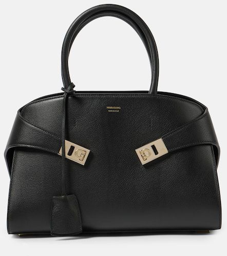 Ferragamo Bolso Hug Medium de piel - Ferragamo - Modalova