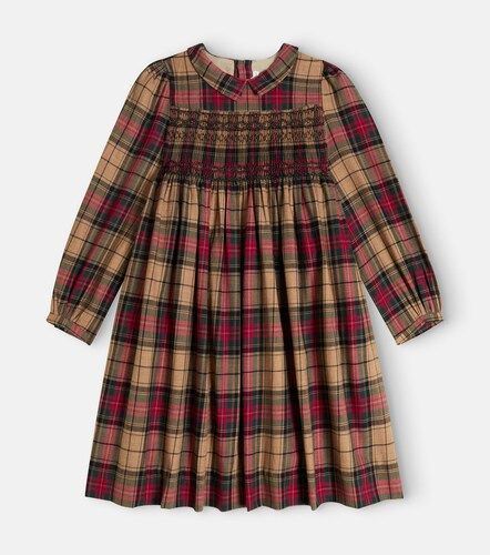 Vestido Donatelle de algodón a cuadros - Bonpoint - Modalova