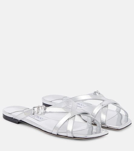 Jess metallic leather sandals - Jimmy Choo - Modalova