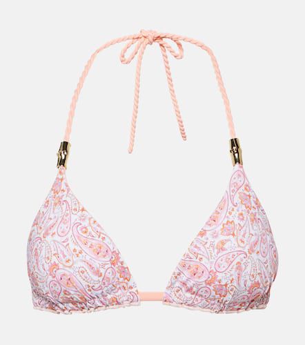 Top de bikini reversible estampado - Heidi Klein - Modalova