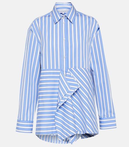Camisa peplum de algodón a rayas - JW Anderson - Modalova